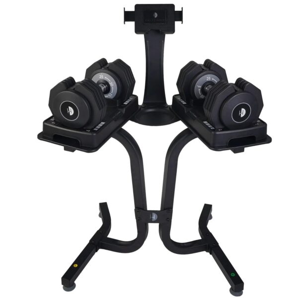 Half Human 25kg Adjustable Dumbbell Set With Stand1 kk