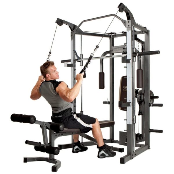 Marcy SM4008 Deluxe Smith Machine with Adjustable Weight Bench - Image 3