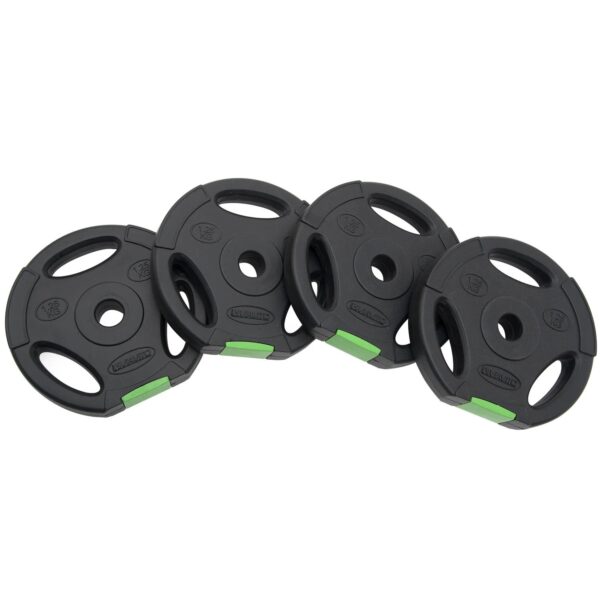 Viavito Tri Grip Vinyl Standard Weight Plates