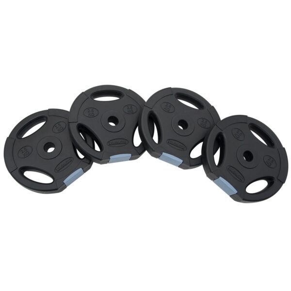 Viavito Tri Grip Vinyl Standard Weight Plates - Image 4