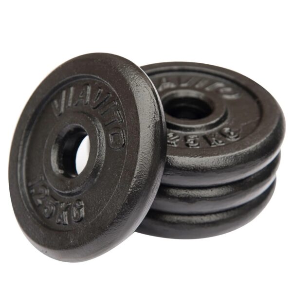 Viavito Cast Iron Standard Weight Plates - Image 3