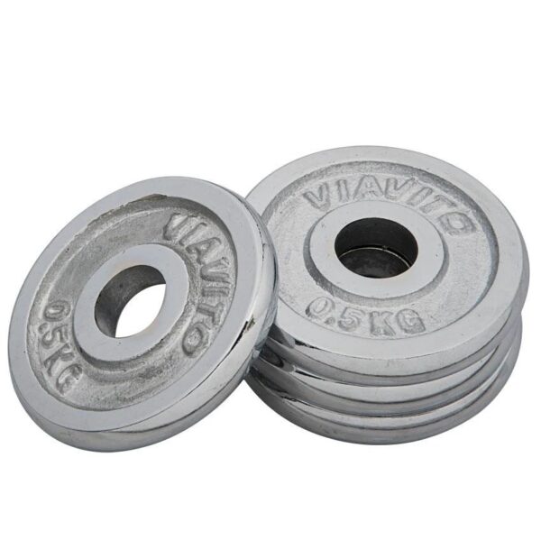 Viavito Chrome Standard Weight Plates - Image 2