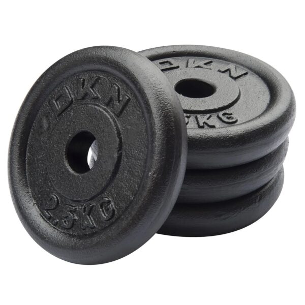 DKN Cast Iron Standard Weight Plates - Image 2