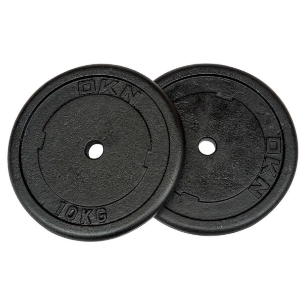 DKN Cast Iron Standard Weight Plates - Image 3